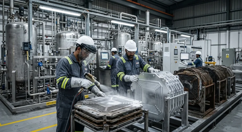 Electrolyser Refurbishment and Recoating - Chlortech